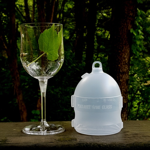 [보소] 휴대용 와인잔 2개+케이스 2개