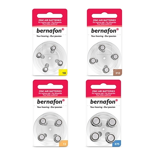 [오티콘/버나폰] 보청기 배터리 (1box 40개)