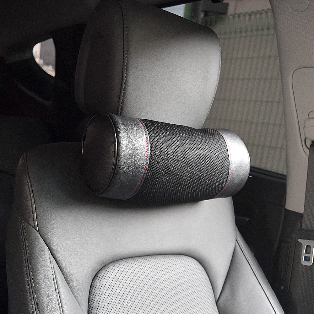 [목쿠션] 블랙매쉬 차량용목쿠션 차량용쿠션 헤드쿠션