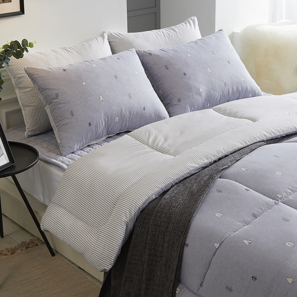 [침구연구소] 사계절 먼지없는 진드기방지 차렵이불 퀸Q