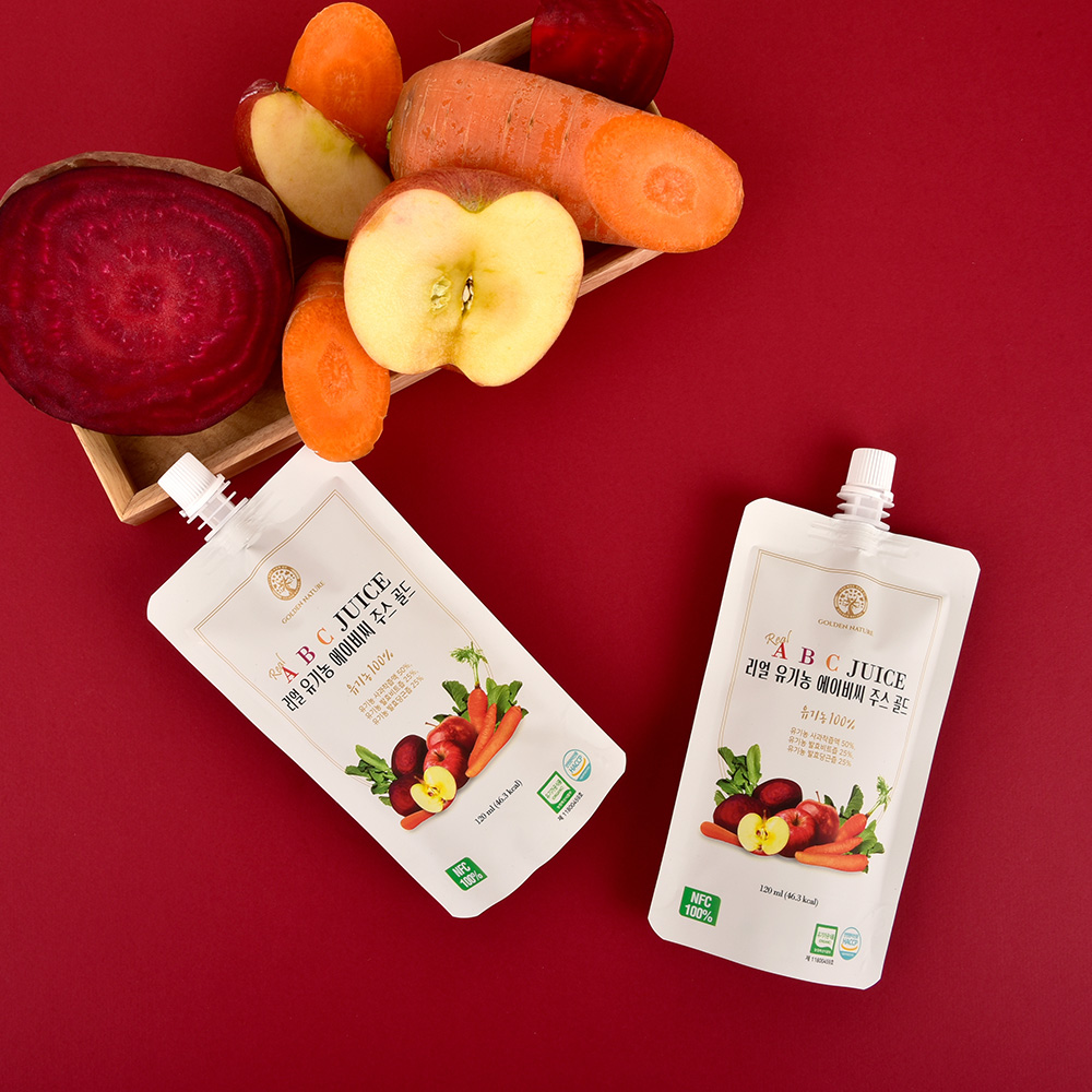 [골든네이처]리얼유기농ABC주스골드 120ml*10개
