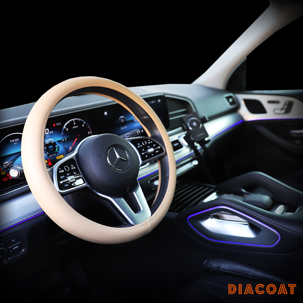 [다이아코트] 논슬립 숨쉬는 타공 핸들커버 (원형)