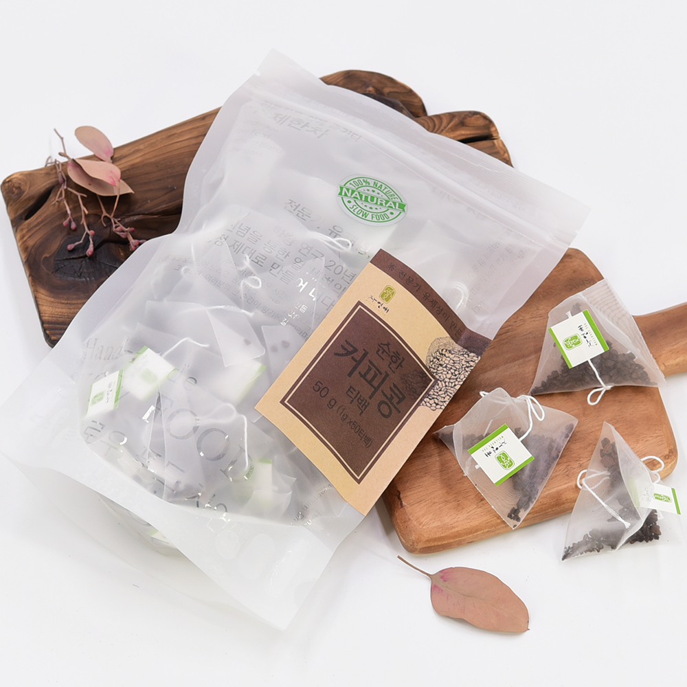 [자연애] 커피콩차 삼각티백 50개입