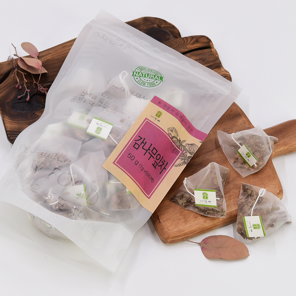 [자연애] 국산 감잎차 삼각티백 50개입