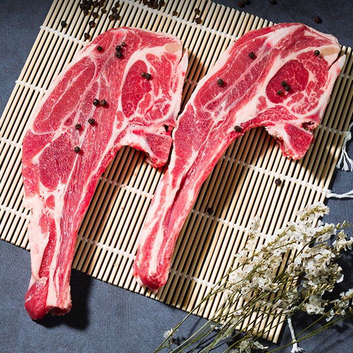★타임세일★1년미만 어린양 양고기 냉동 양사각갈비 500g + 쯔란10g