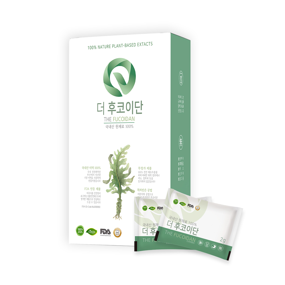 [에버봄] 천연식품 미역귀추추물 함유 에버봄 더 후코이단 1Box(20포)