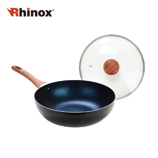 라이녹스 IH 인덕션 궁중팬 +유리뚜껑 28cm RXFY-IW28G