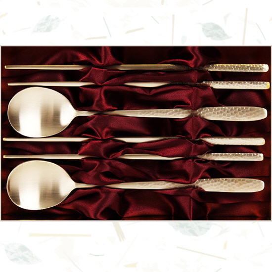 [예담은] 방짜 단조수저 2인세트