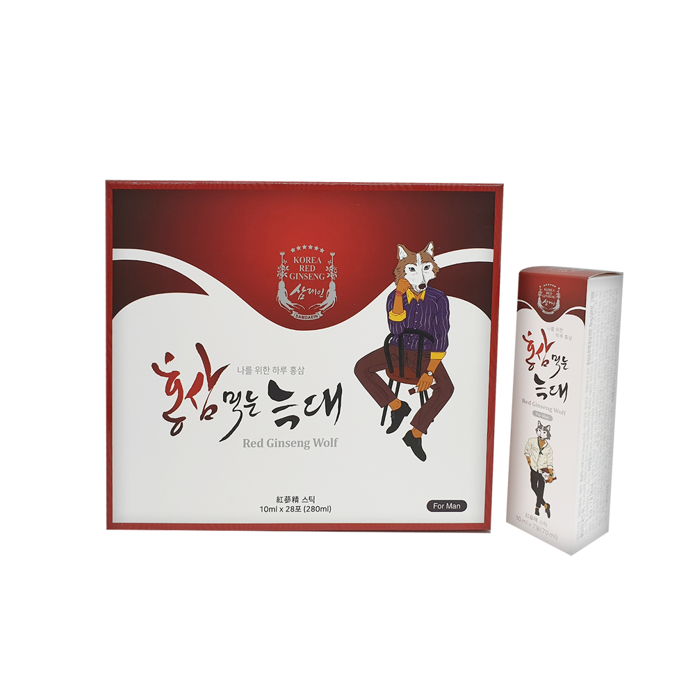 [삼대인홍삼] 홍삼 먹는 늑대 (10ml x 28포)