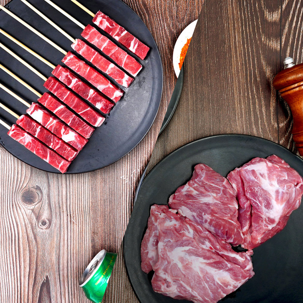 양고기 냉동 양어깨살꼬치 400g + 양목심 500g +소스20g