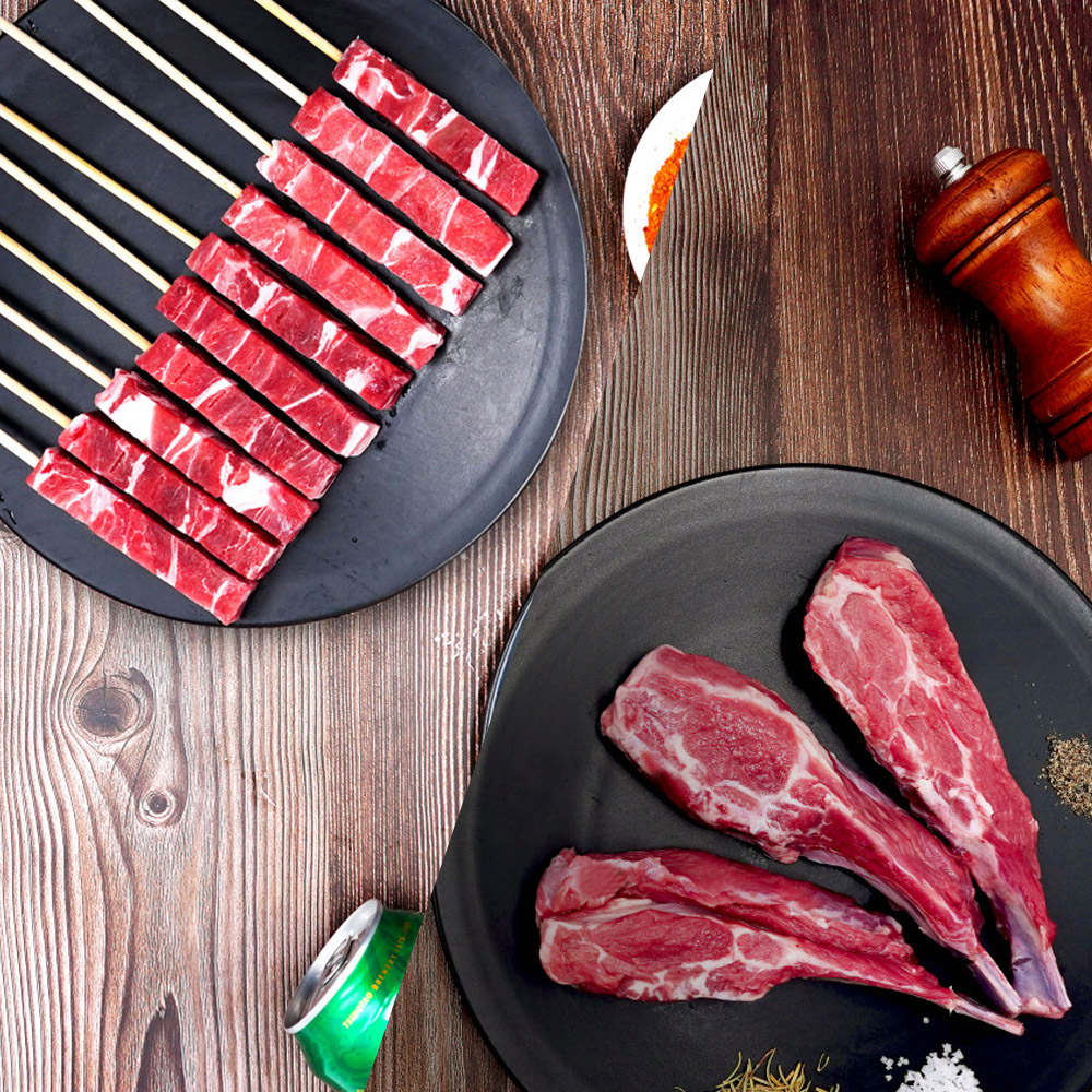 양고기 냉동 양삼겹꼬치 320g(16개) + 양숄더랙 500g +소스20g