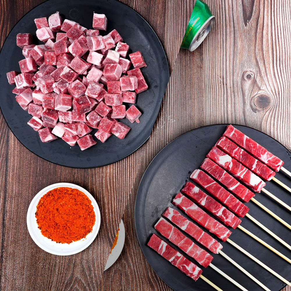 양고기 냉동 양깍두기 500g + 어깨살꼬치(20개) 400g +소스20g