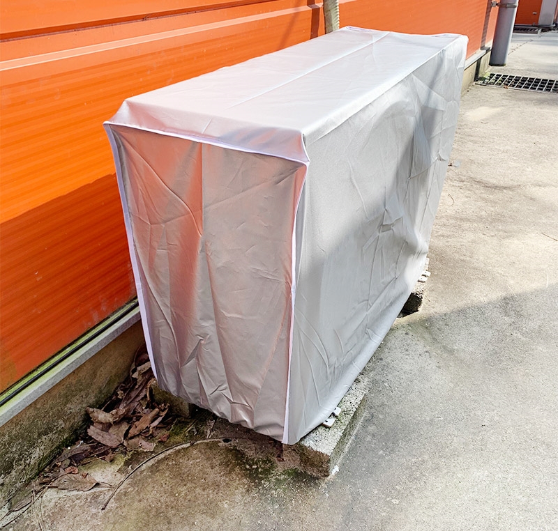 에어컨 실외기 방수방진커버 대형