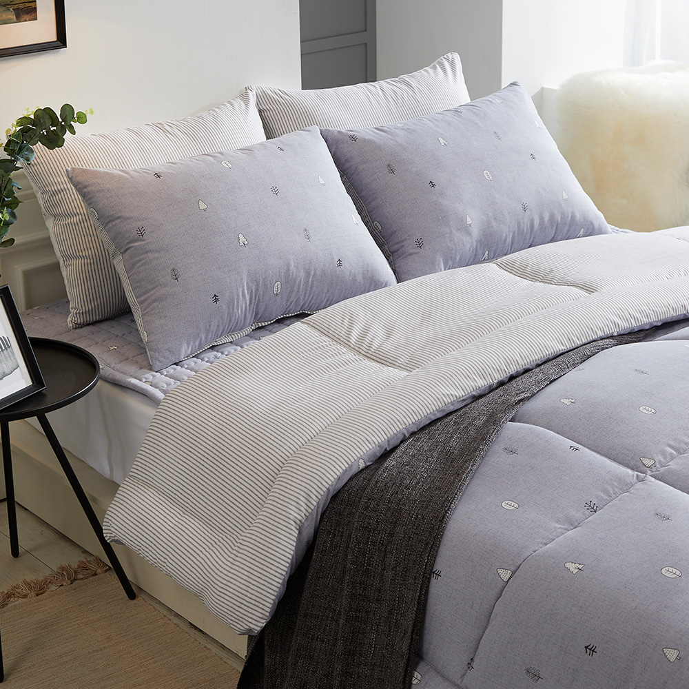 [침구연구소] 트리벨 먼지없는 에어스킨 차렵 이불패드세트 싱글S(이불+패드+베개커버)