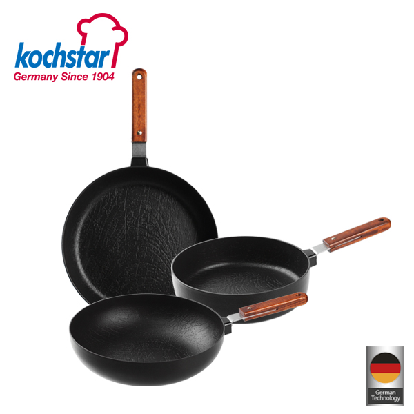 독일 콕스타 하르츠 후라이팬 3종 세트 KSC-HZIH8C4W