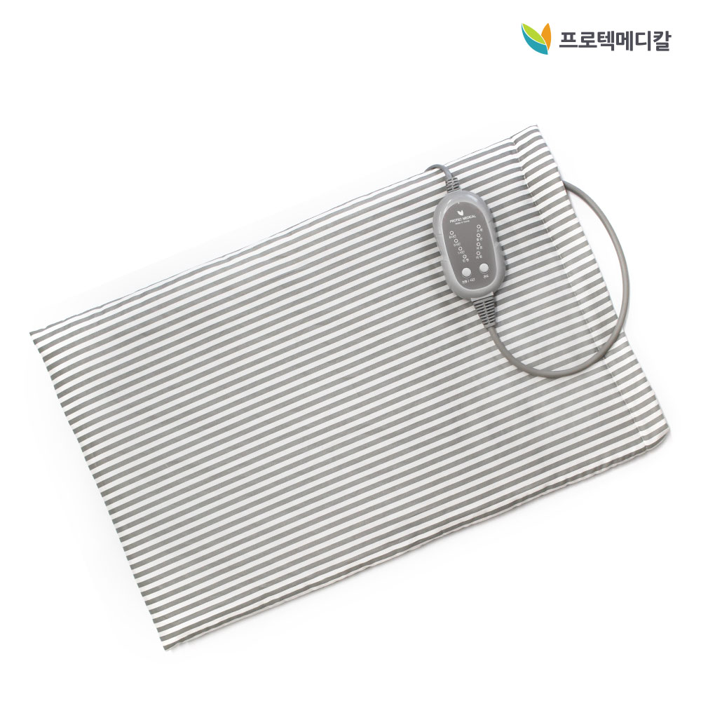 [프로텍메디칼] 황토맥반석 찜질기(소) - 그레이 _ 지퍼형