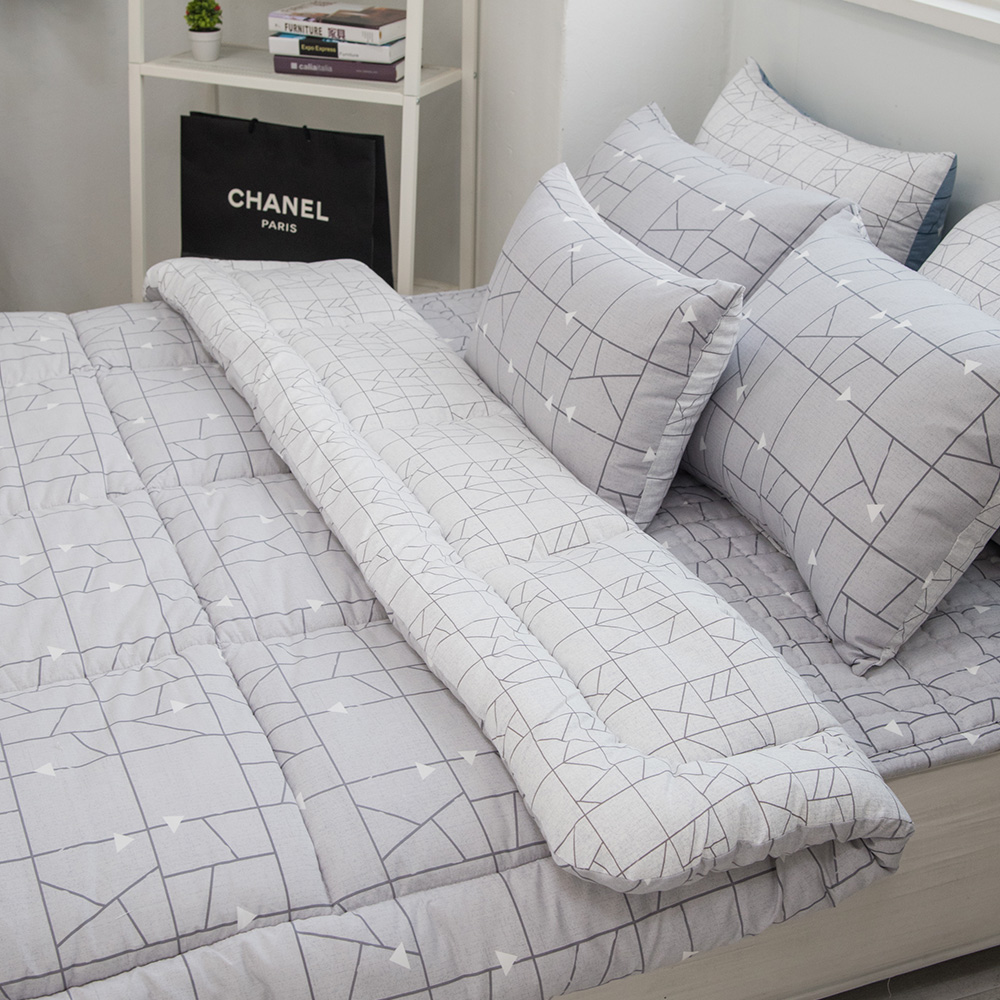 [침구연구소] 크리미 먼지없는 에어스킨 차렵 이불세트 싱글S(이불+베개커버)