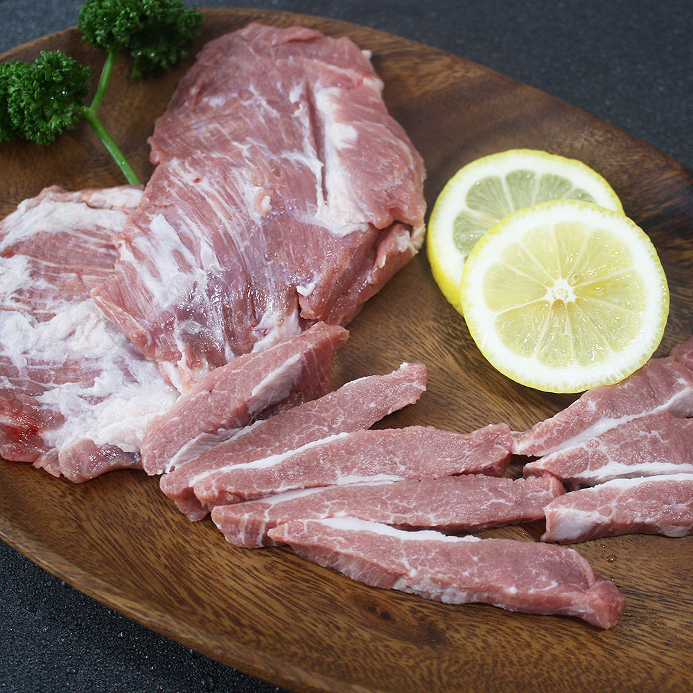 국내산 한돈 가브리살 구이용 2kg (500g 4팩)