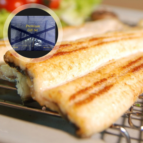 [초벌] 국산 토종 자포니카 민물장어 700g 2팩 (총 1.4kg) 선물세트 (부직포가방)