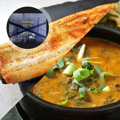 [초벌] 국산 민물장어 1kg (3-4인분) 1팩 + 장어탕 500ml 1팩 선물세트 (부직포가방)