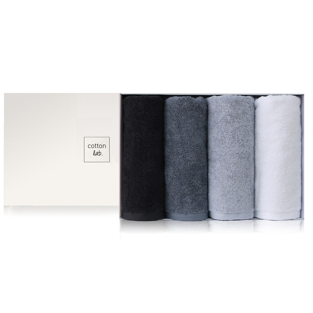 프리미엄 40수 호텔수건 200g 4매 선물세트