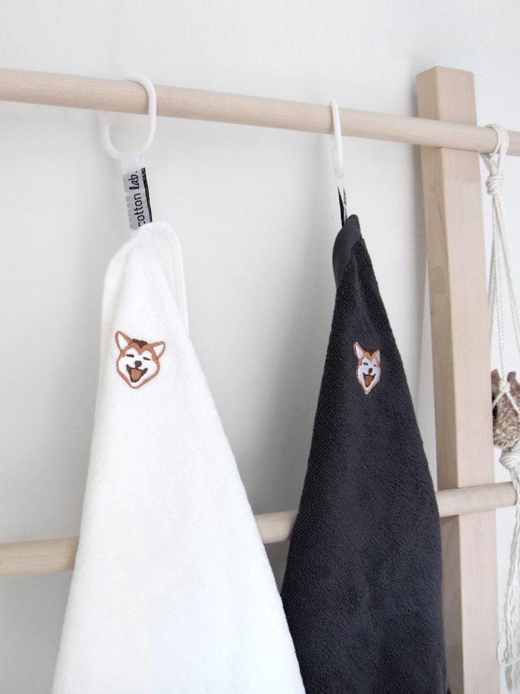 시바견 어린이집수건 주방수건