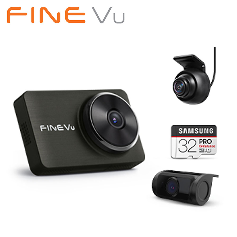 [파인뷰] SF2000 64GB 3채널 Full HD 블랙박스