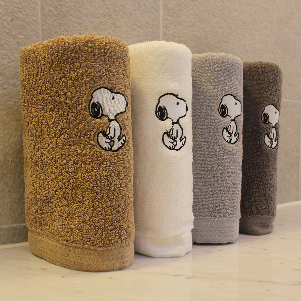 [송월] 스누피 리버40 세면타올 10장