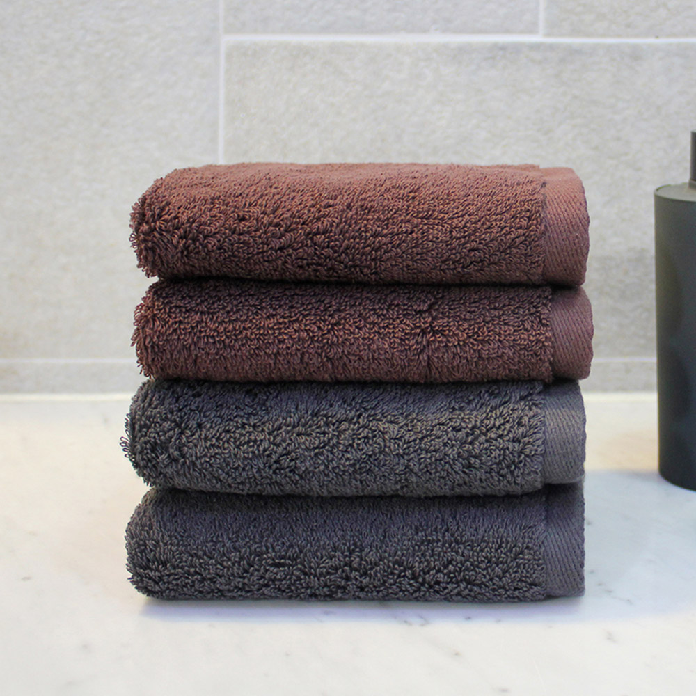 [송월] 딥컬러 정사각 핸드타올 10장