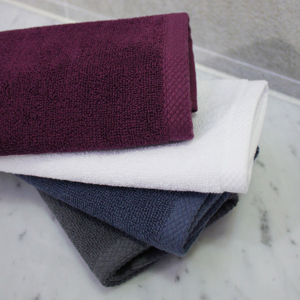 [송월] 솔리드 직사각 핸드타올 10장