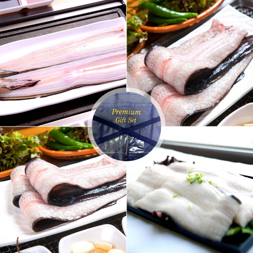 [팔도] 국산 자포니카 민물장어 (손질 1kgx3팩) 총3kg 선물세트 (부직포가방포함)