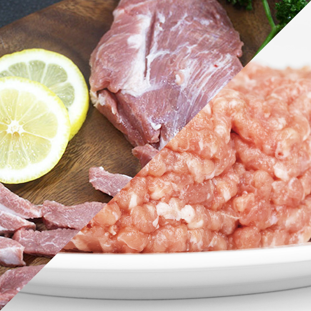 신선한 한돈 가브리살(구이용) 500g 1팩 + 다짐육 300g 1팩