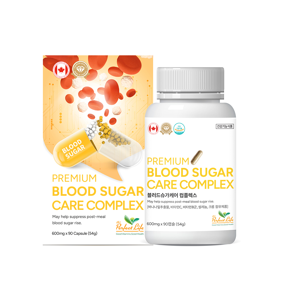[더퍼펙트라이프] 블러드 슈가 케어 콤플렉스 90캡슐(3개월)