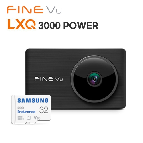 [파인뷰] LXQ3000 POWER 극초화질 Q/Q 블랙박스 64GB+정품GPS