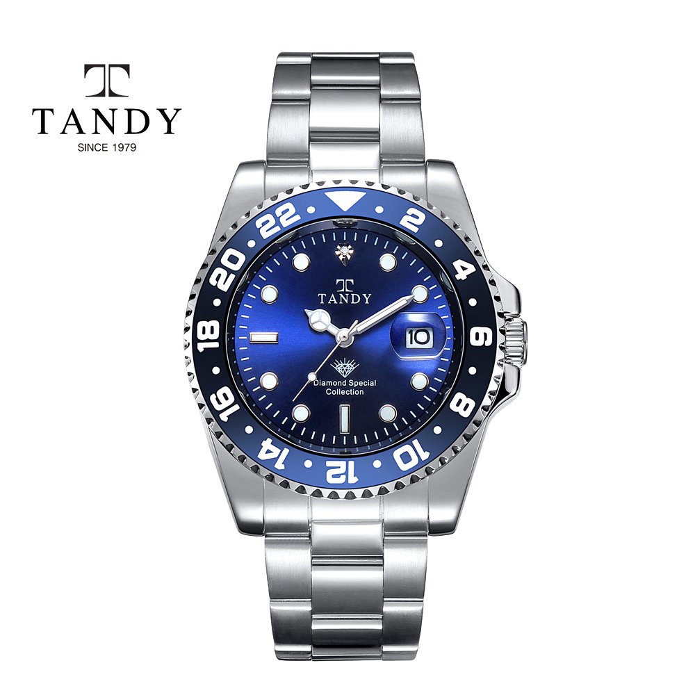 [탠디] 다이아라인 남여공용 메탈시계 DIA-3922 BLUE