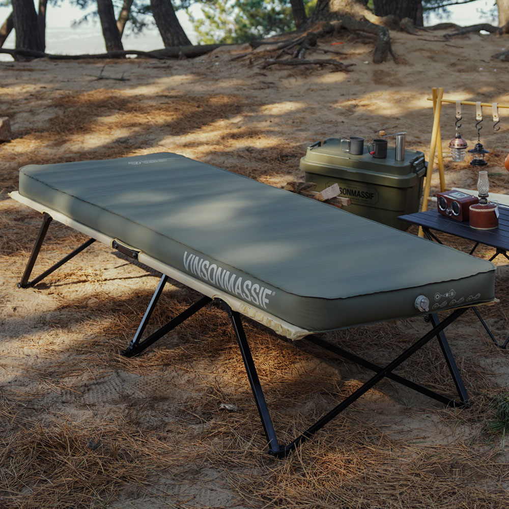 [빈슨메시프] 카스테라 에어 자충매트 10T 싱글