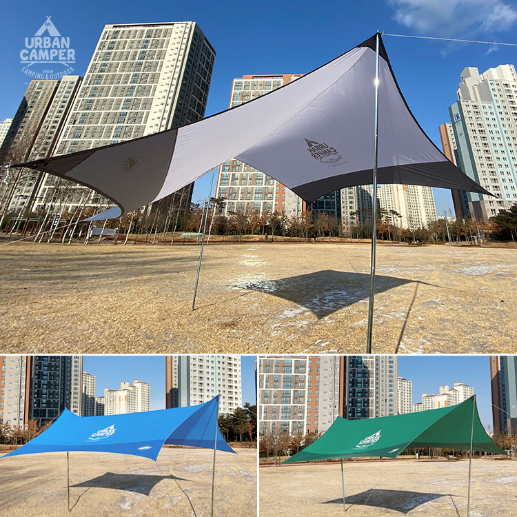 [어반캠퍼] 감성 대형 헥사 타프