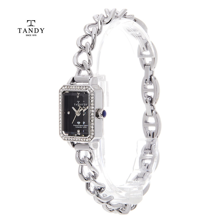 [탠디] 다이아라인 여성 메탈시계 DIA-4035 BK