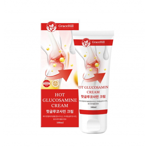 [그레이스힐] 핫 글루코사민 크림 100ml 5개
