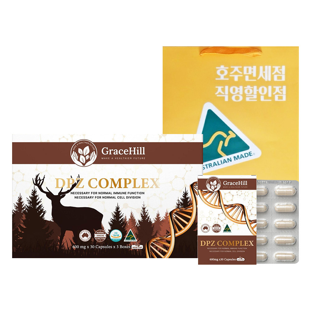 [그레이스힐] DPZ Complex 30*3 - 사슴태반 (쇼핑백포함)