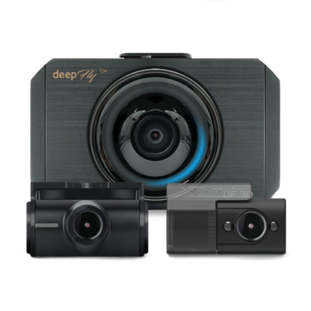 [딥플라이] DF30 FHD 32GB 3채널 블랙박스 (Wi-Fi 동글이 포함)