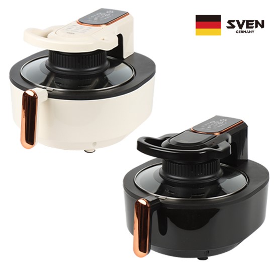 [스벤] 보이는 대용량 디지털 에어프라이어 6L SAF-6600D (색상택일)