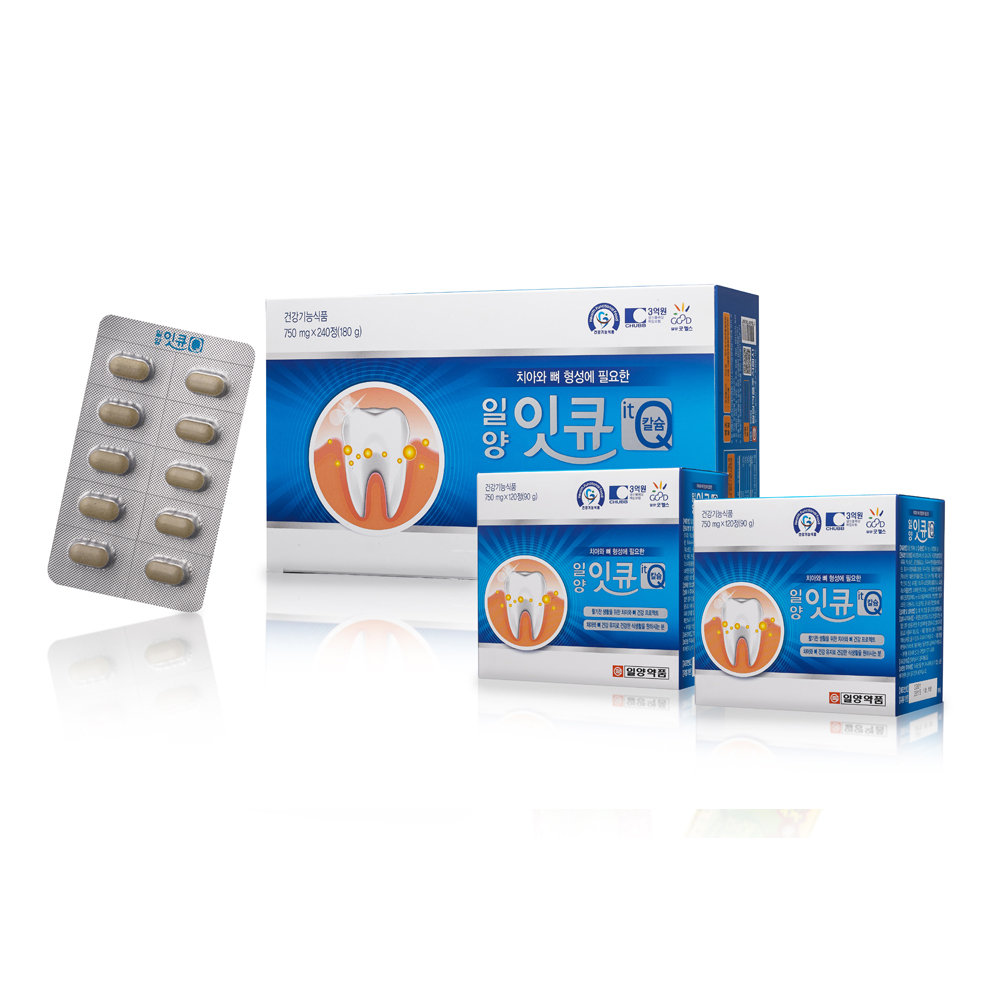 [일양약품] 뼈와 치아건강 잇큐 1세트(4개월분)