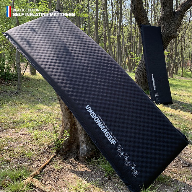 [빈슨메시프]시그니처 8T 자충 캠핑 에어 매트