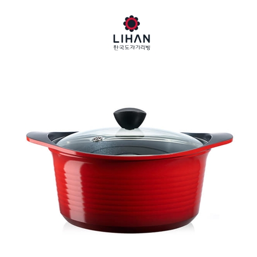 [한국도자기리빙] 리한 스칼레토 인덕션 냄비 양수 24cm