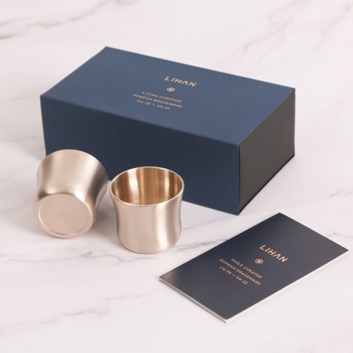 [한국도자기리빙] 보나 유기잔 2P세트