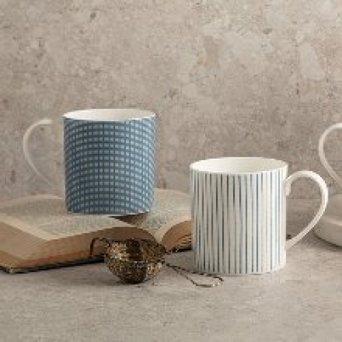 [한국도자기] 코지 머그 2P (핑크/블루)