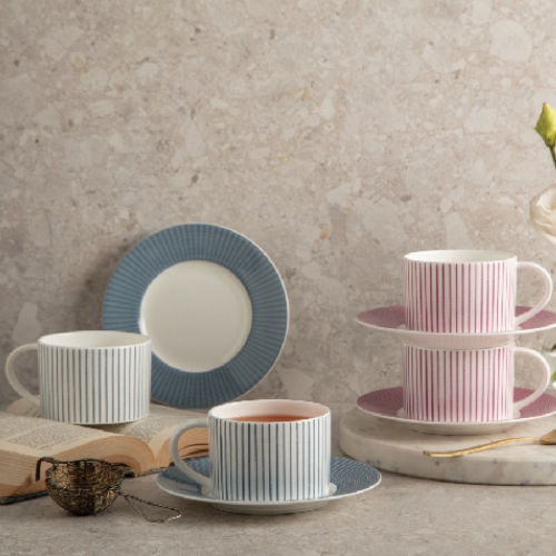 [한국도자기] 코지 커피잔 2세트 (핑크/블루)