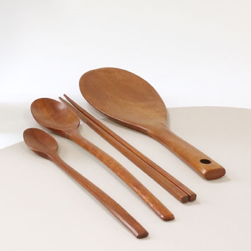 [한국도자기리빙] 나무 수저 티스푼 주걱 모음