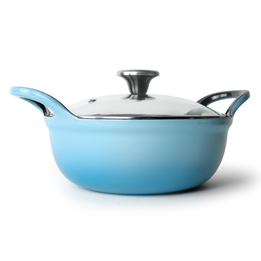 [쿠비녹스] 슈테른 무쇠 주물 전골냄비 22cm CO-21-18